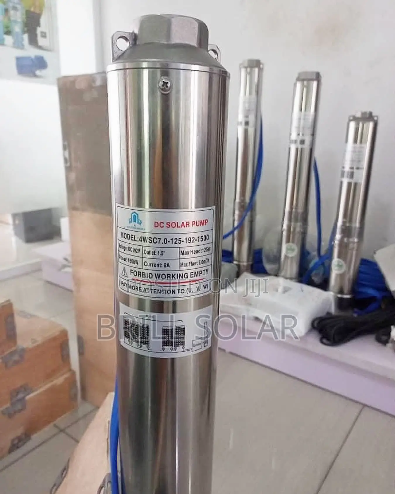 2.5hp Golden House Dc Solar Submersible Pump