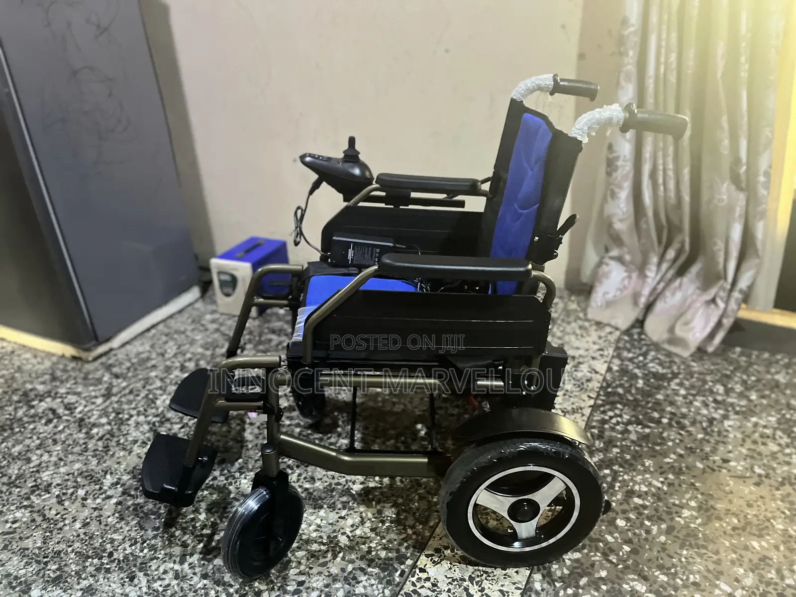 Foldable Motorized Stainless Wheelchair
