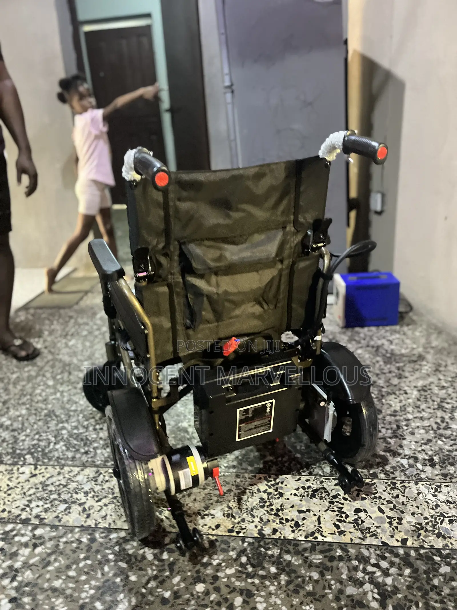 Foldable Motorized Stainless Wheelchair