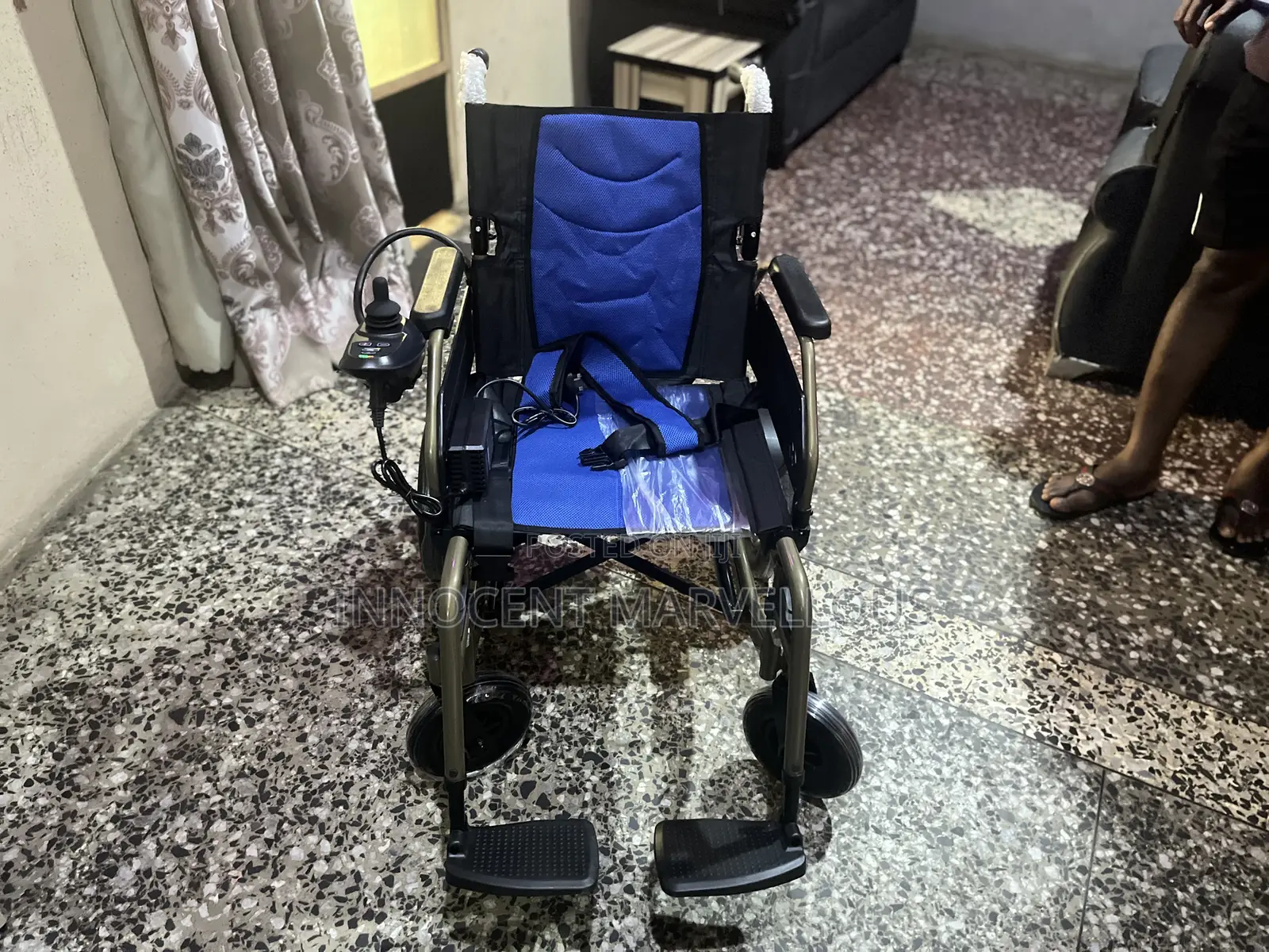 Foldable Motorized Stainless Wheelchair