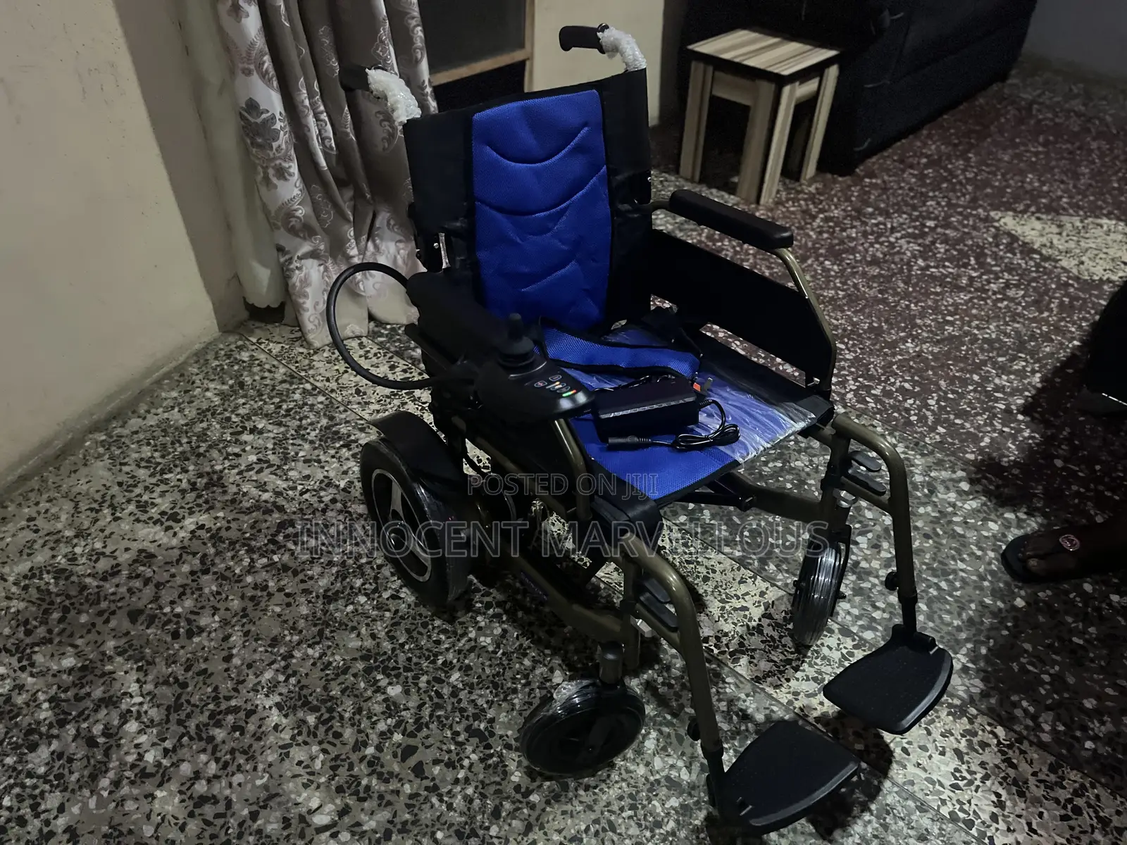 Foldable Motorized Stainless Wheelchair
