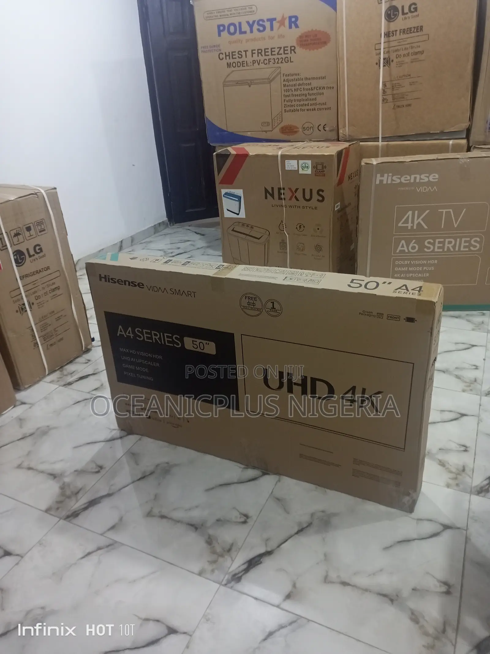 Brand New Hisense 50 Inches Smart TV