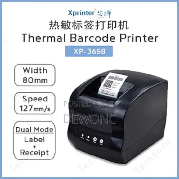 2 in 1 Barcode Printer (Xp-365b)