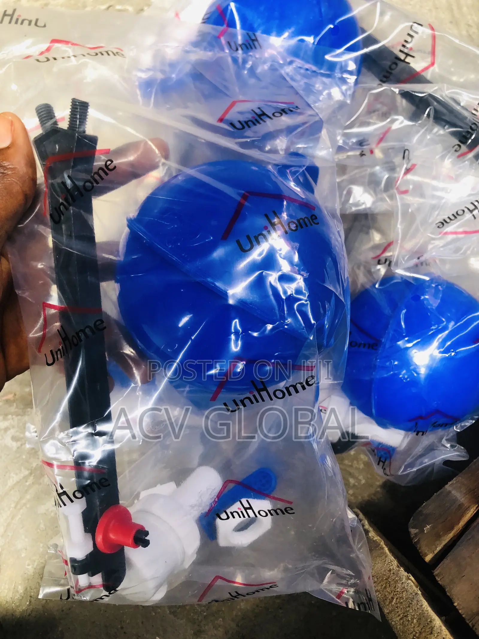 Blue Tank Ball Valve