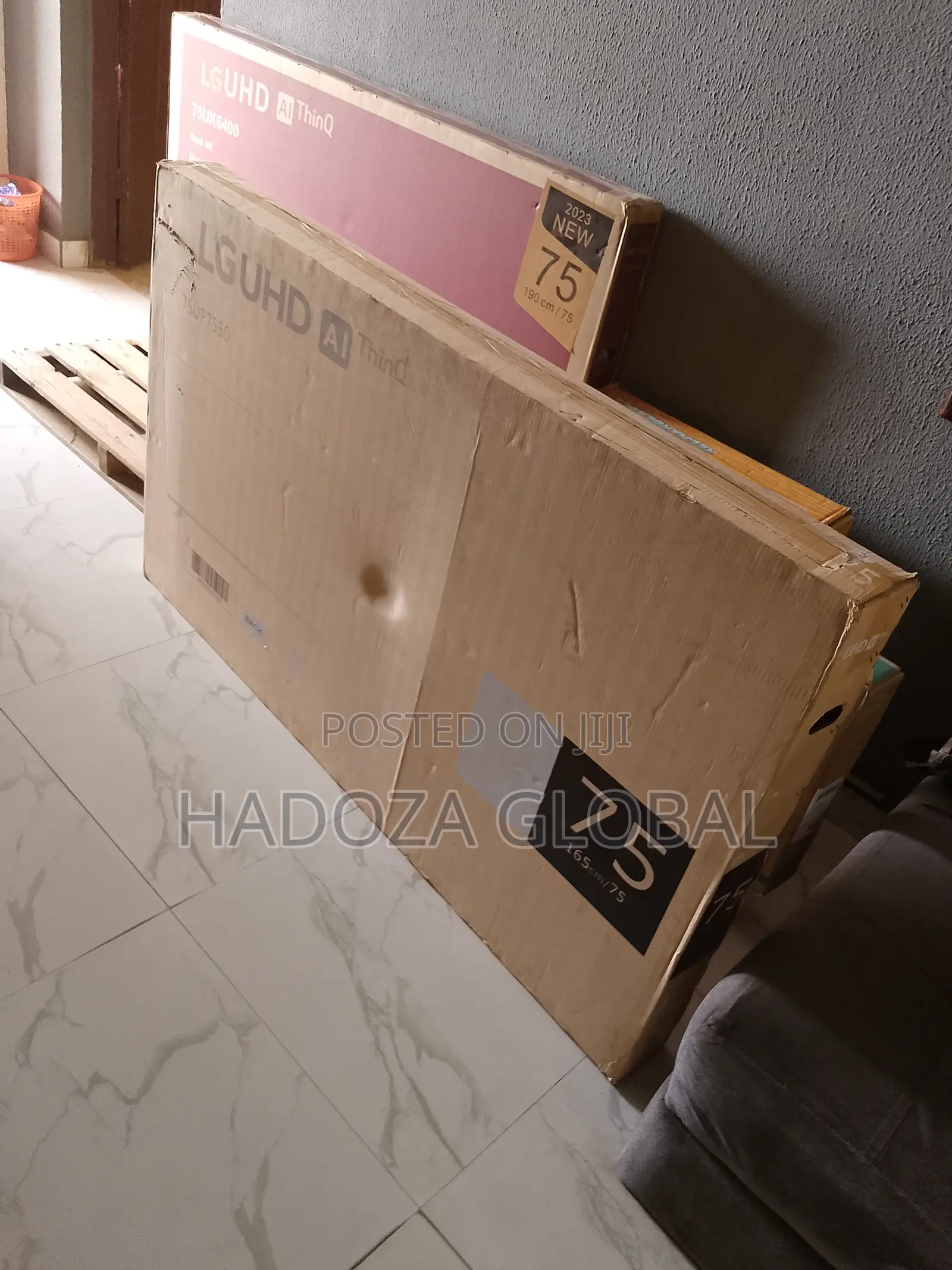LG 75" Smart Android Internet Enable TV +Netflix and Youtube