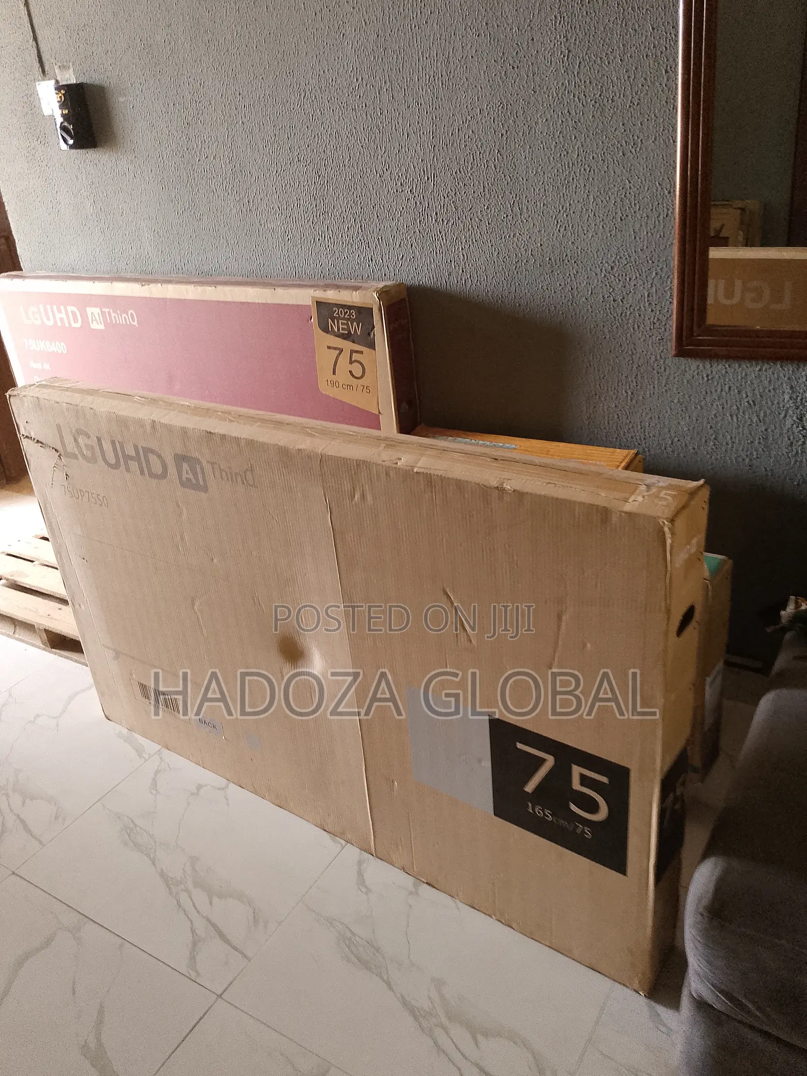 LG 75" Smart Android Internet Enable TV +Netflix and Youtube