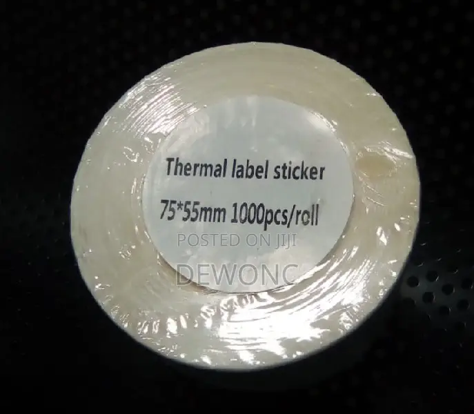 75x55mm Label Sticker for Hospital and Stores (1000 Pcs))