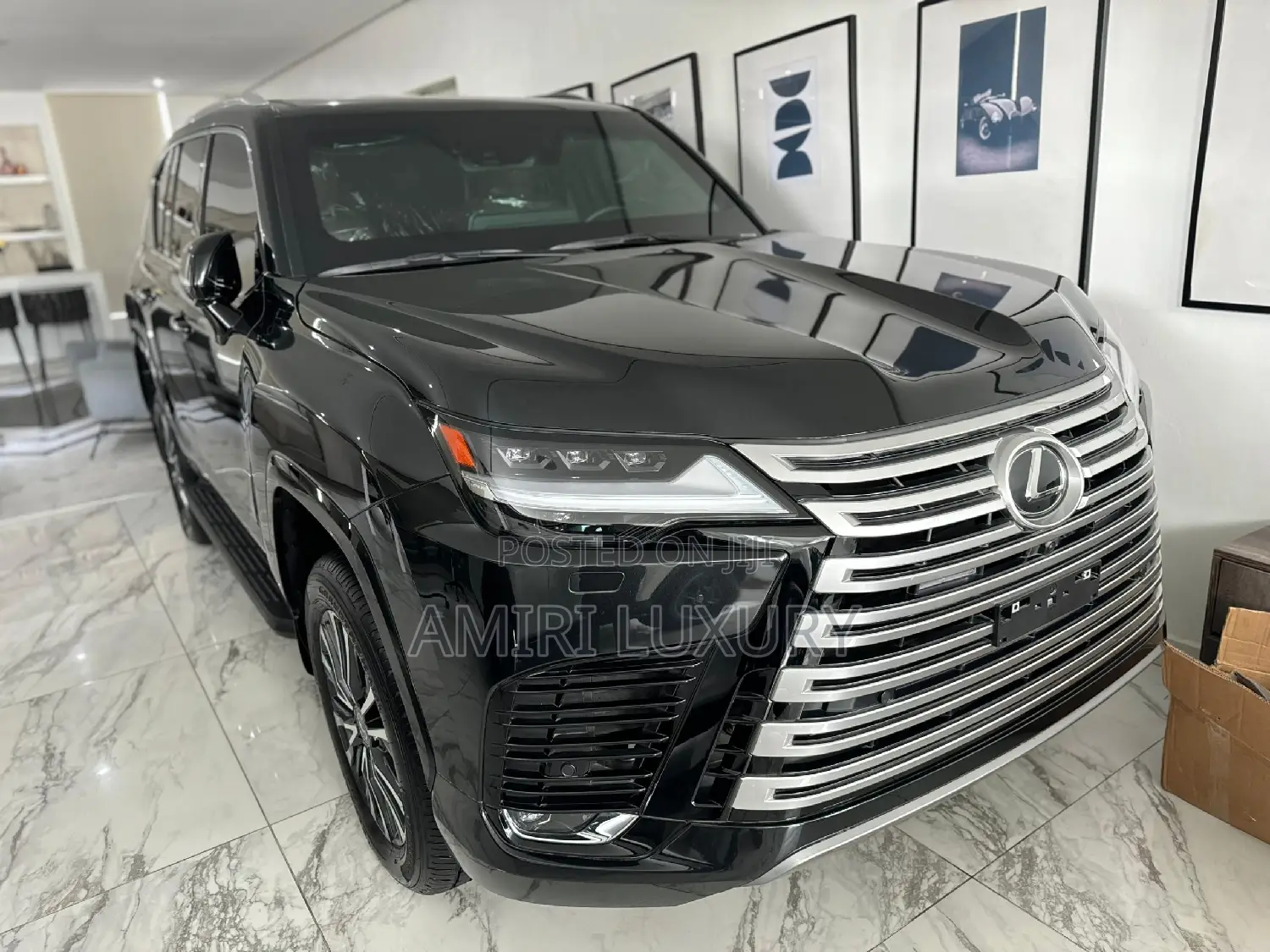 New Lexus LX 2023 Black