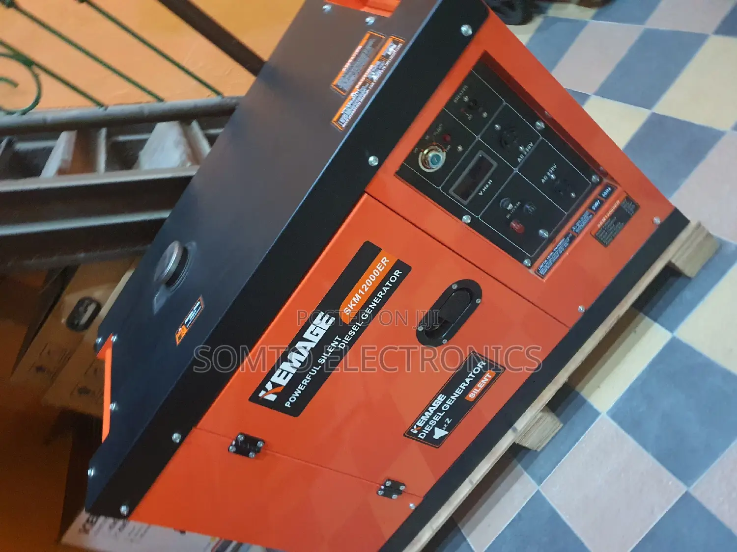 10kva Original Kemage Soundproof Generator With 100%Copper