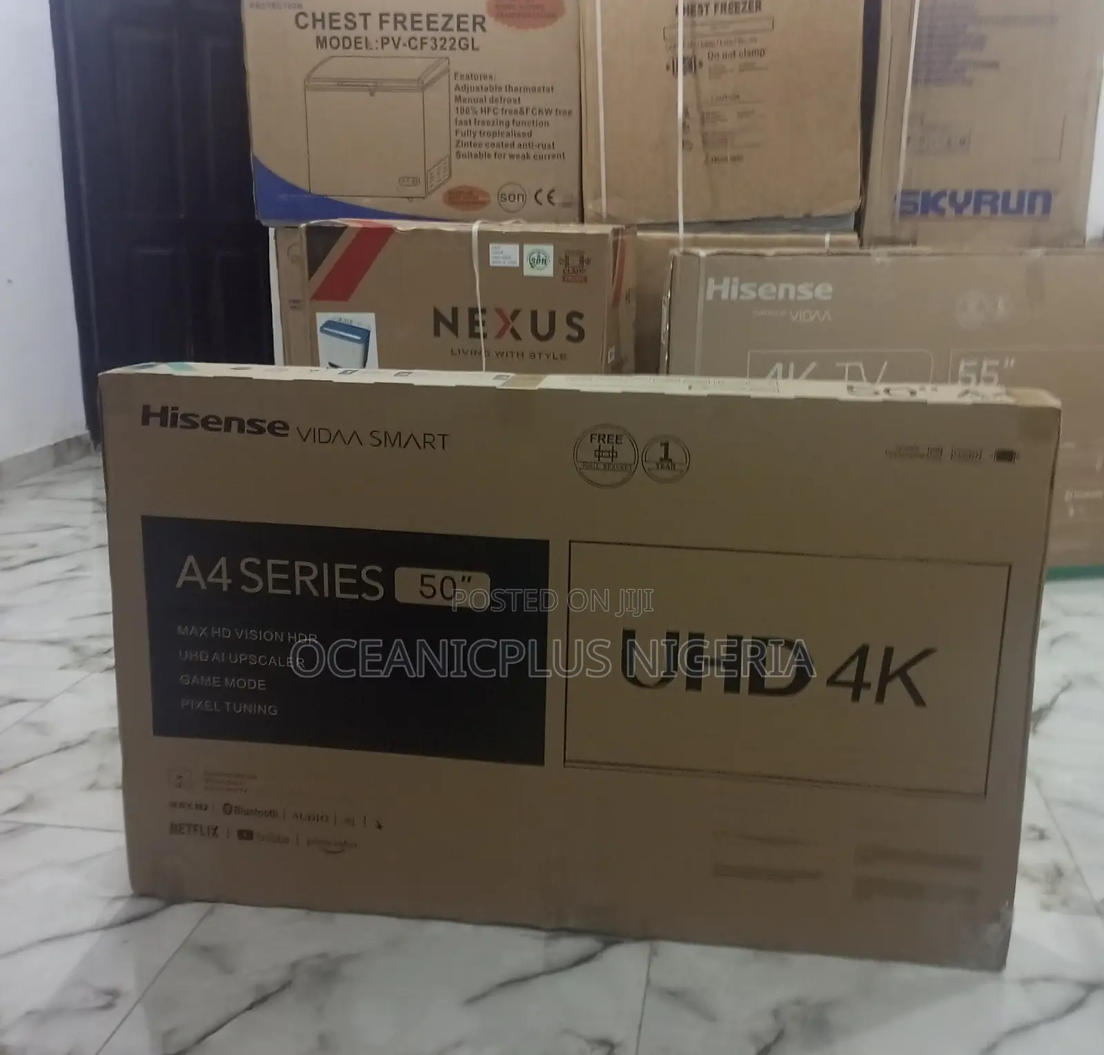 Hisense 50 Inches Smart Tv {50A4H} Available
