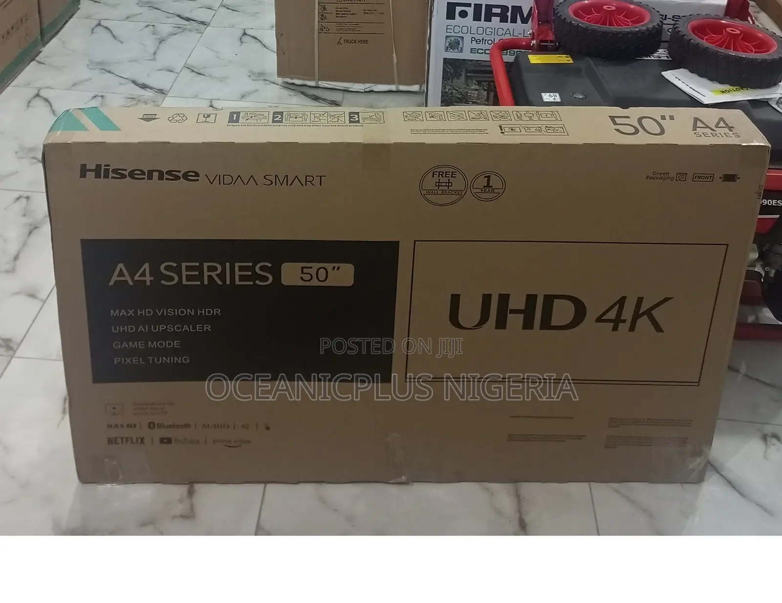 (50A4H) Hisense 50 Inches Smart TV With Netflix and Youtube