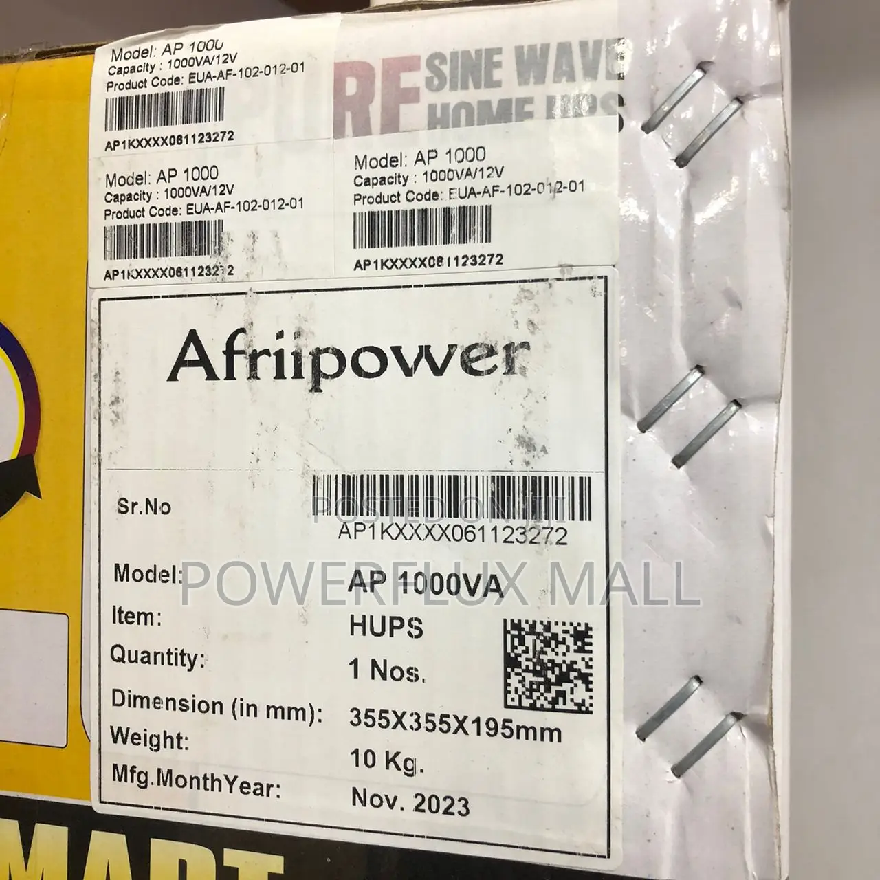 1kva Afripower Puresine Wave Inverter