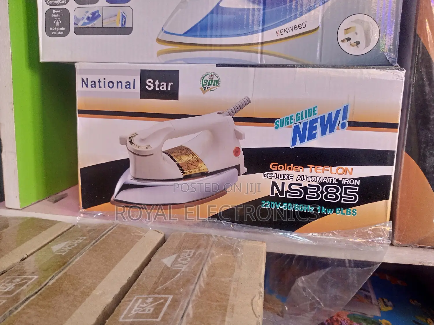 Very New National Star De-Luxe Automatic Iron