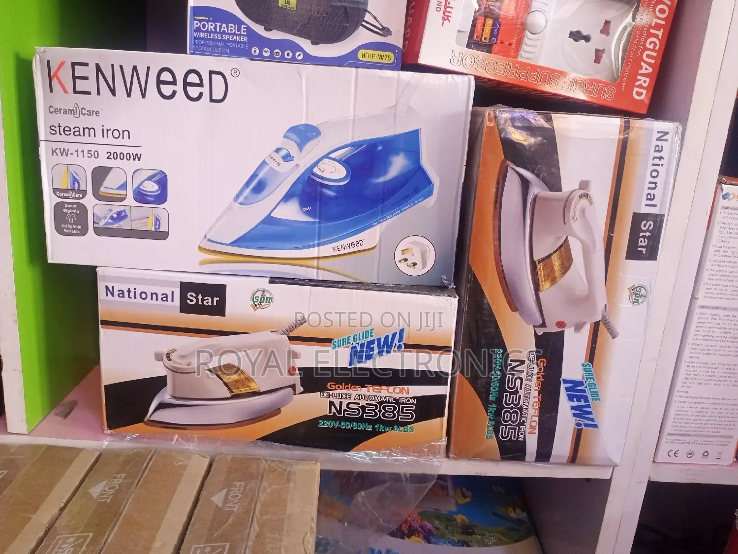 Very New National Star De-Luxe Automatic Iron