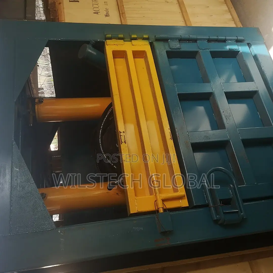 Hydraulic Plastic Carton Waste Baling Machine 80 Tons