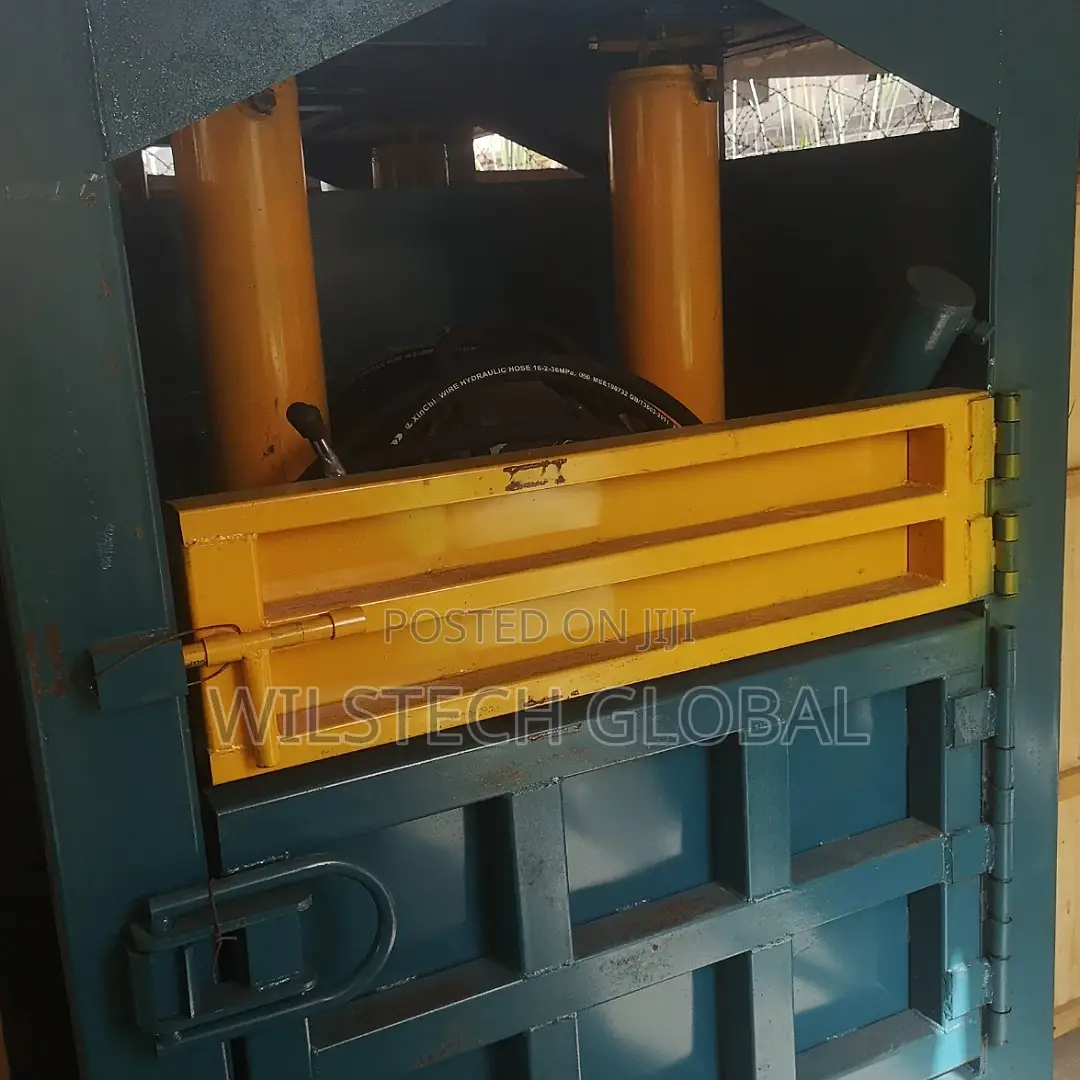 Hydraulic Plastic Carton Waste Baling Machine 80 Tons