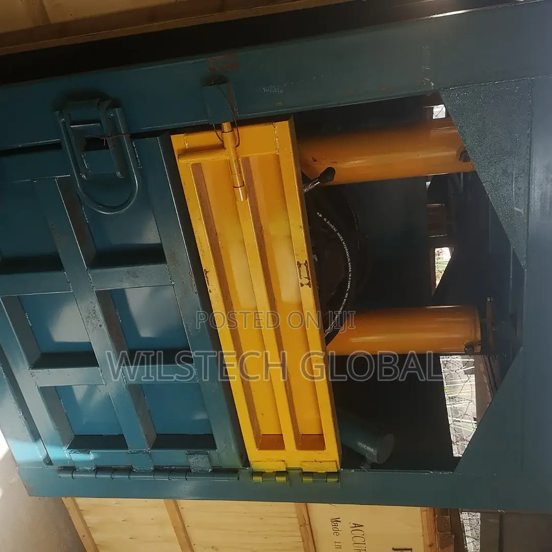Hydraulic Plastic Carton Waste Baling Machine 80 Tons