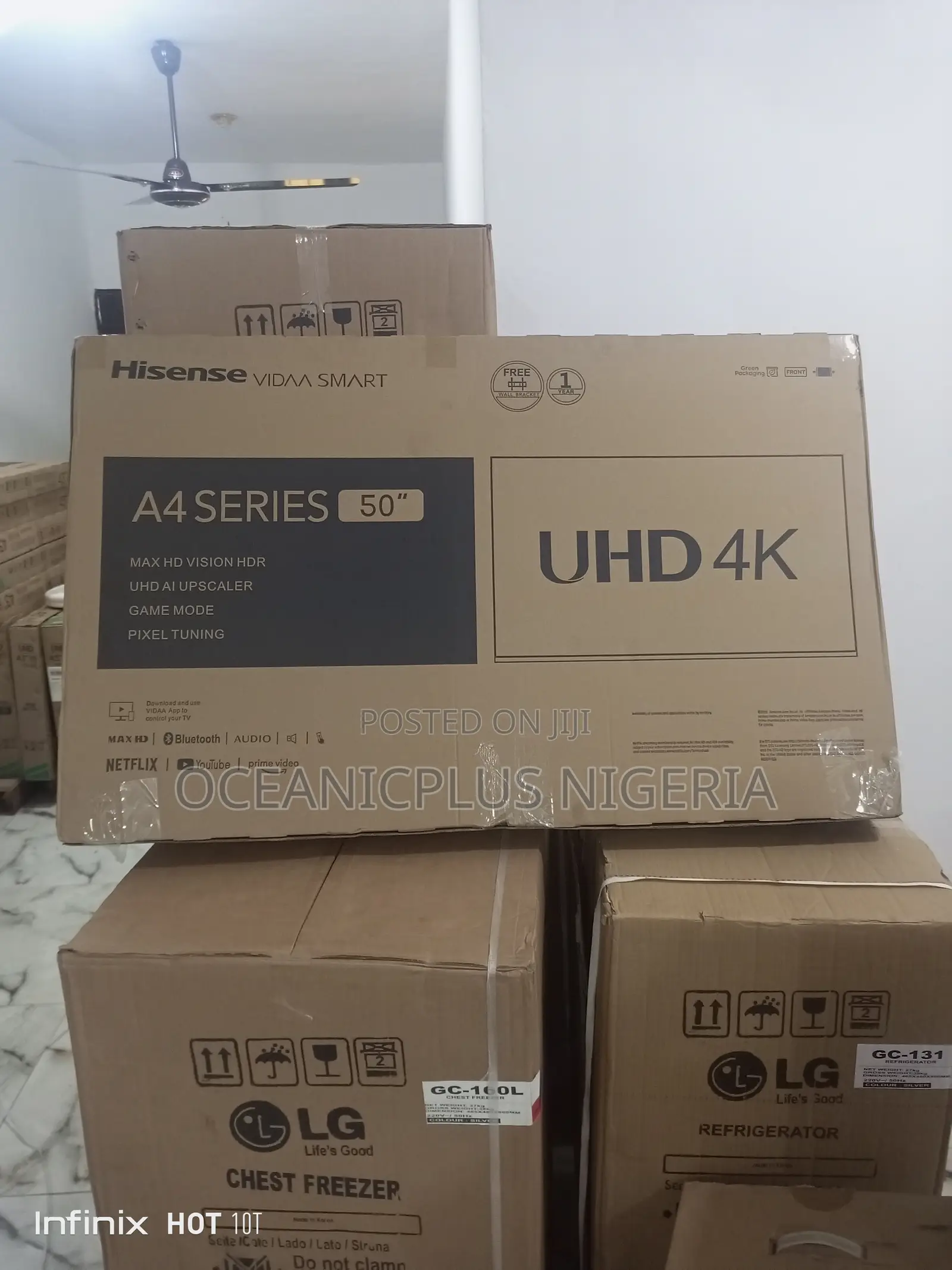 Durable Hisense Smart TV 50 Inches
