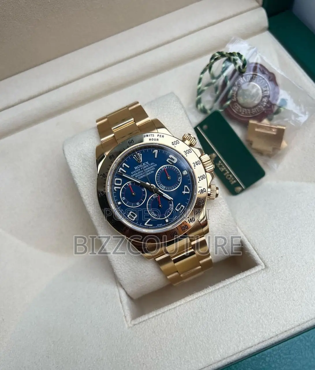 Original ROLEX OYSTER PERPETUAL Gold Chain Available Instore