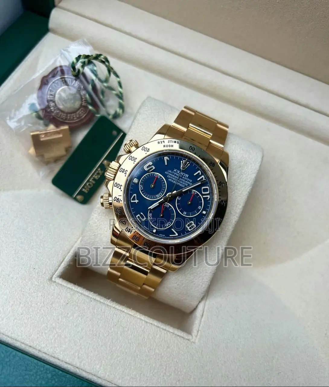 Original ROLEX OYSTER PERPETUAL Gold Chain Available Instore