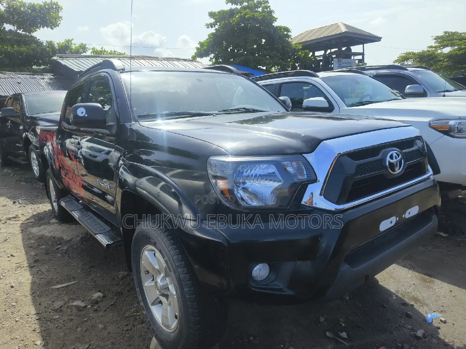 Toyota Tacoma Double Cab V6 Automatic 2012 Black