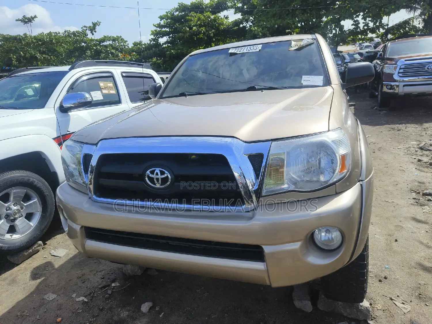 Toyota Tacoma 4x4 Double Cab 2008 Gold