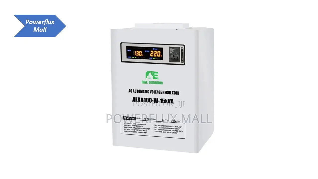15kva a E Single Phase Servo Stabilizer 100v-260