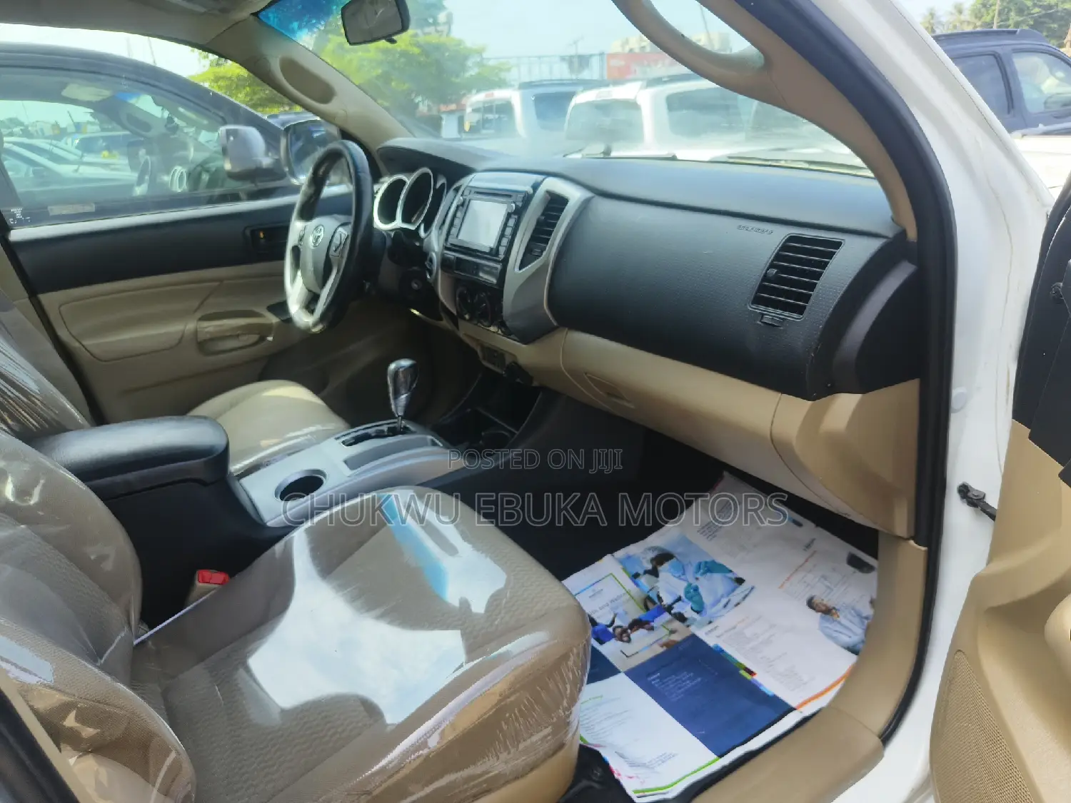 Toyota Tacoma Double Cab 4x4 4.0L V6 5-Speed Automatic 2013 White