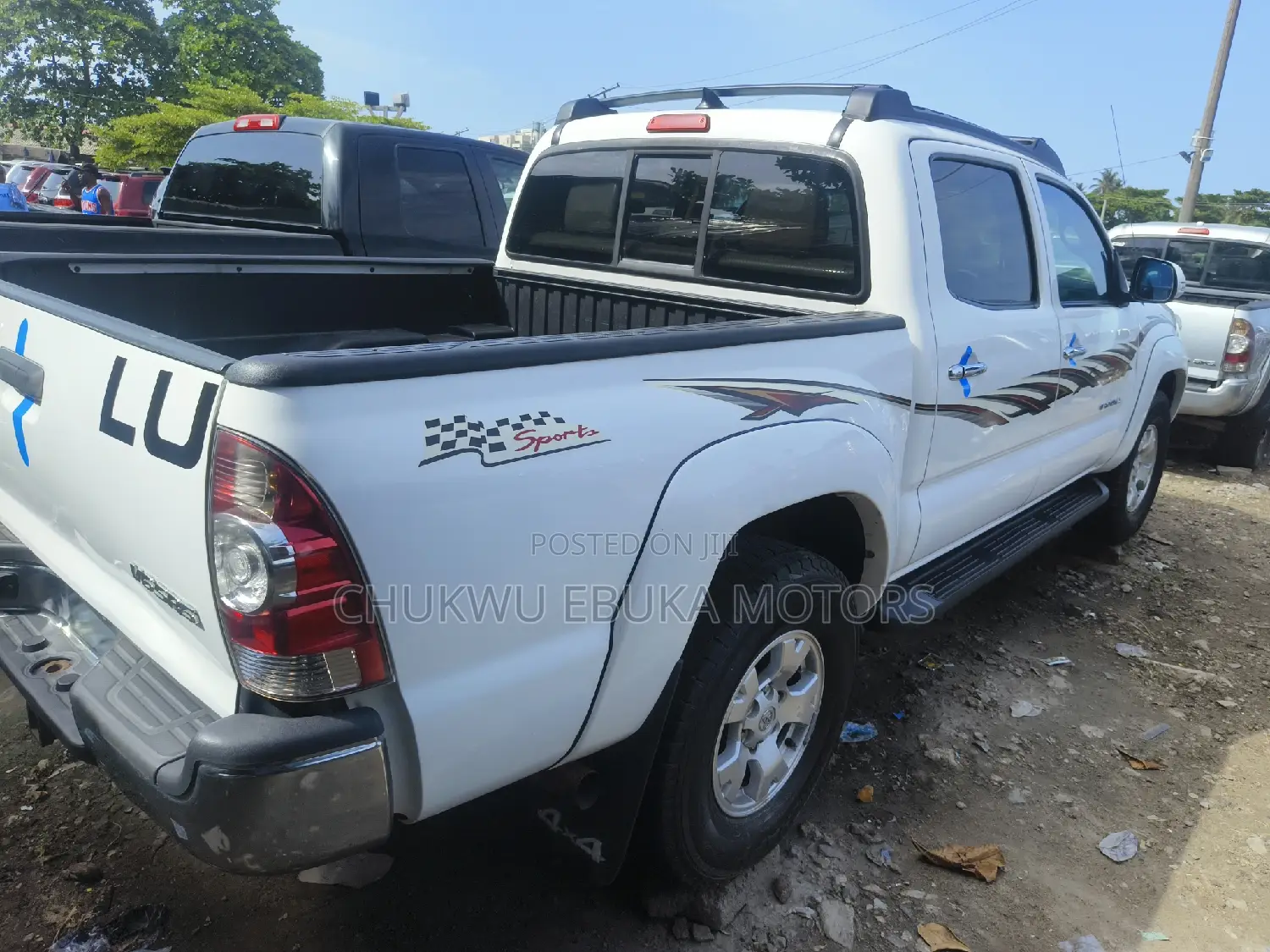 Toyota Tacoma Double Cab 4x4 4.0L V6 5-Speed Automatic 2013 White