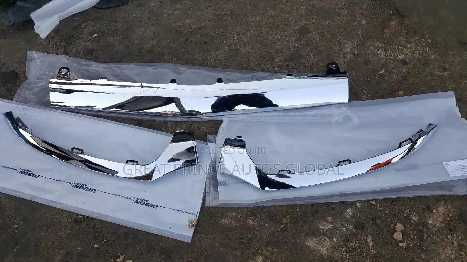 Front Bumper Silver Chrome C300 W205 2015