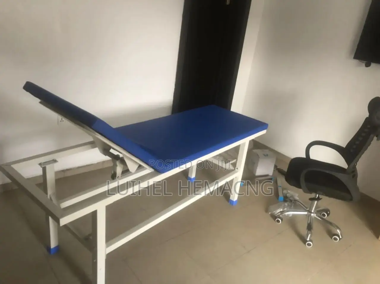 Examination Couch With Painted Frame