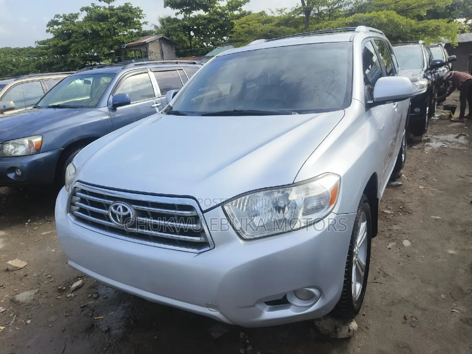Toyota Highlander Limited 2008 Silver