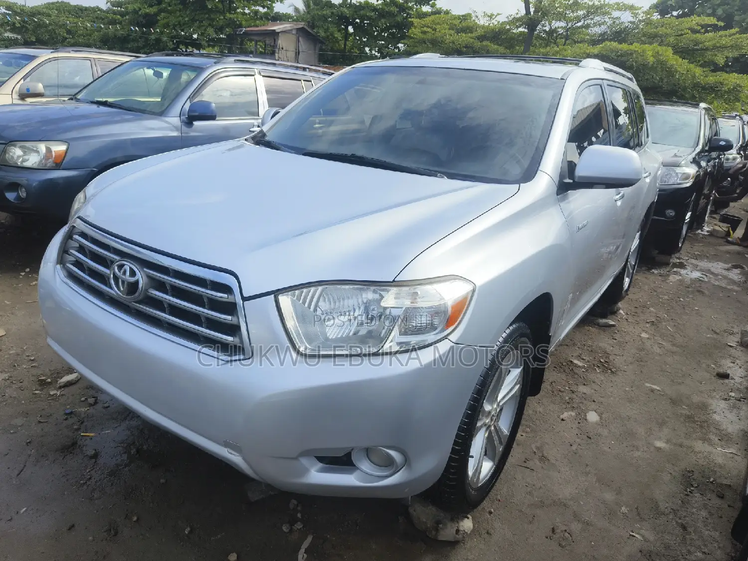 Toyota Highlander Limited 2008 Silver