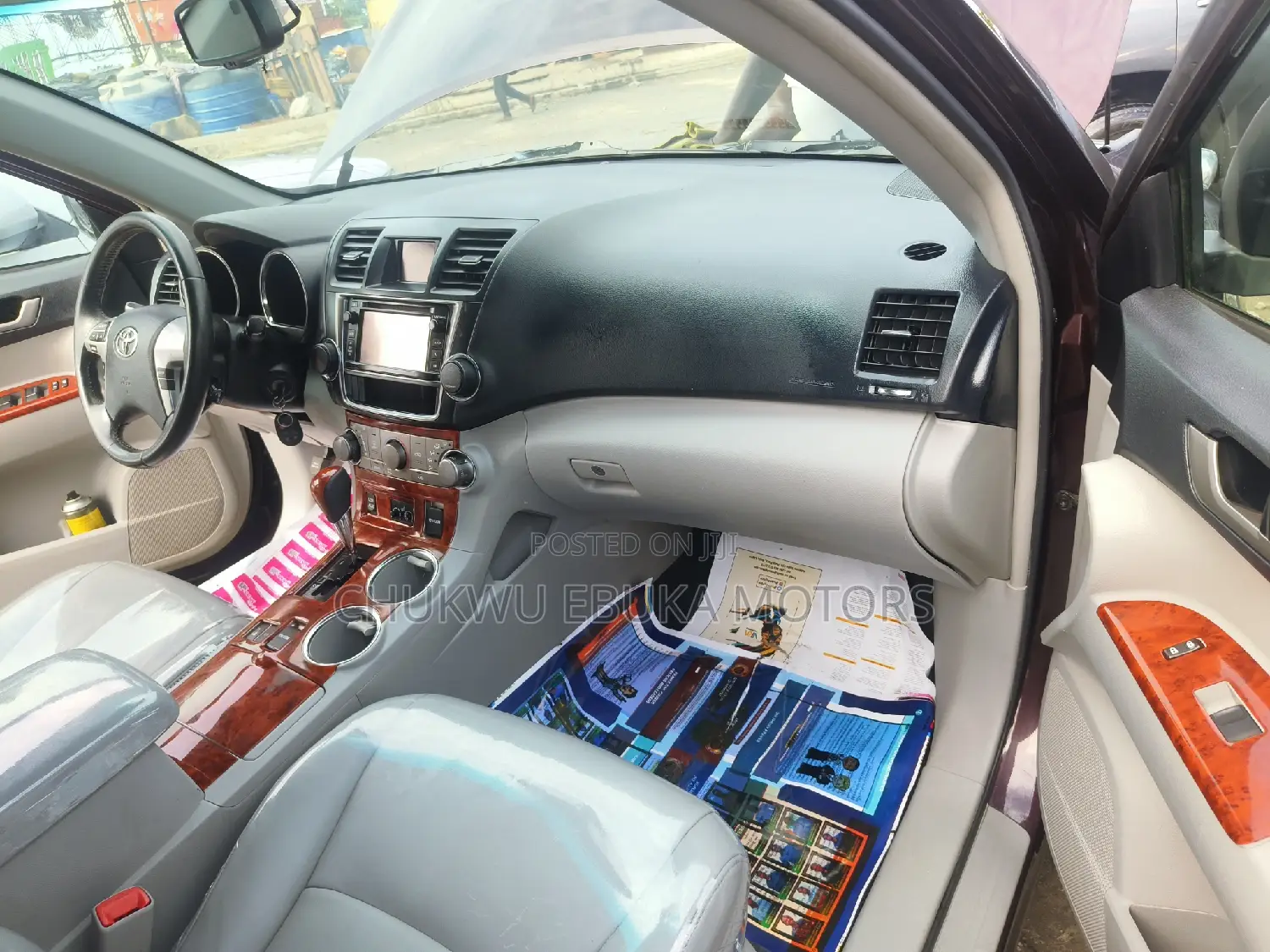 Toyota Highlander Limited 3.5L 2WD 2013 Burgundy