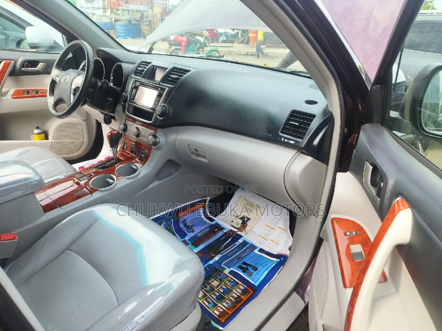 Toyota Highlander Limited 3.5L 2WD 2013 Burgundy