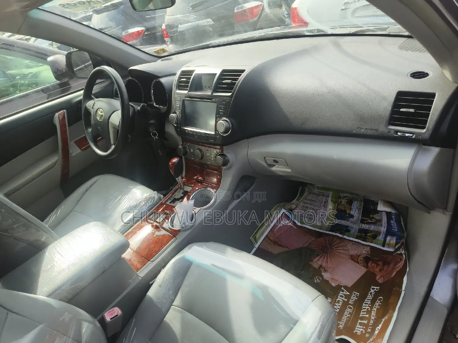 Toyota Highlander Limited 2009 Gray