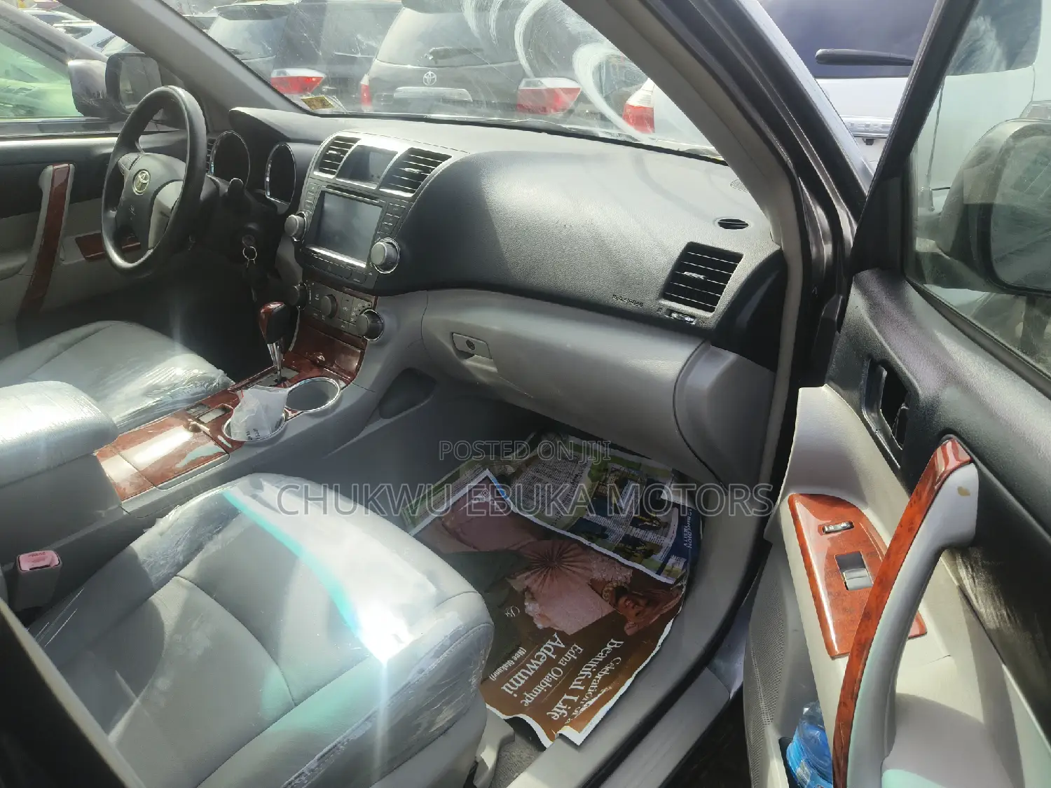 Toyota Highlander Limited 2009 Gray