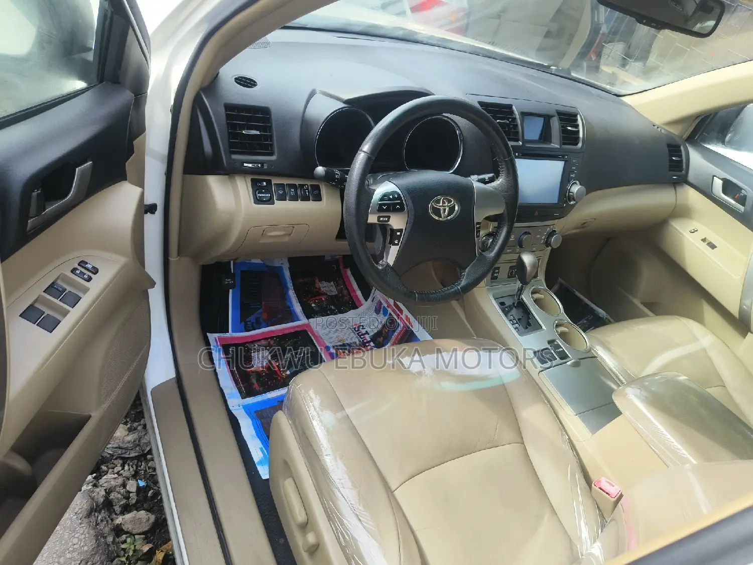 Toyota Highlander Limited 2012 White