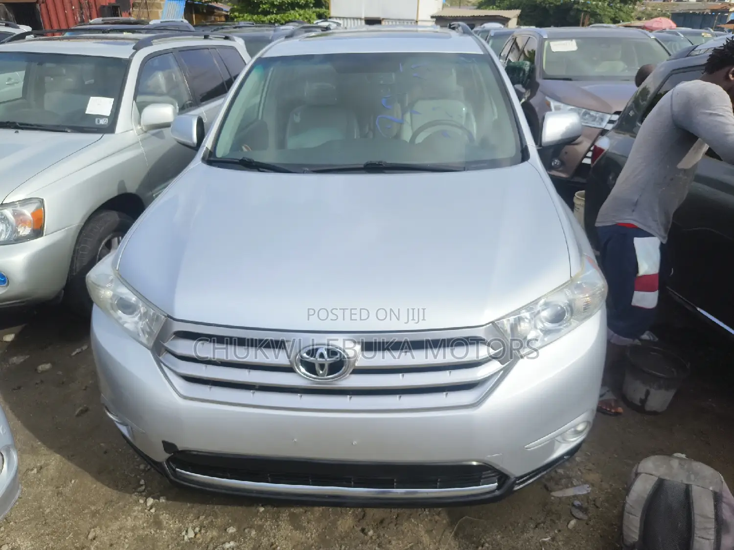 Toyota Highlander Limited 3.5l 4WD 2013 Silver