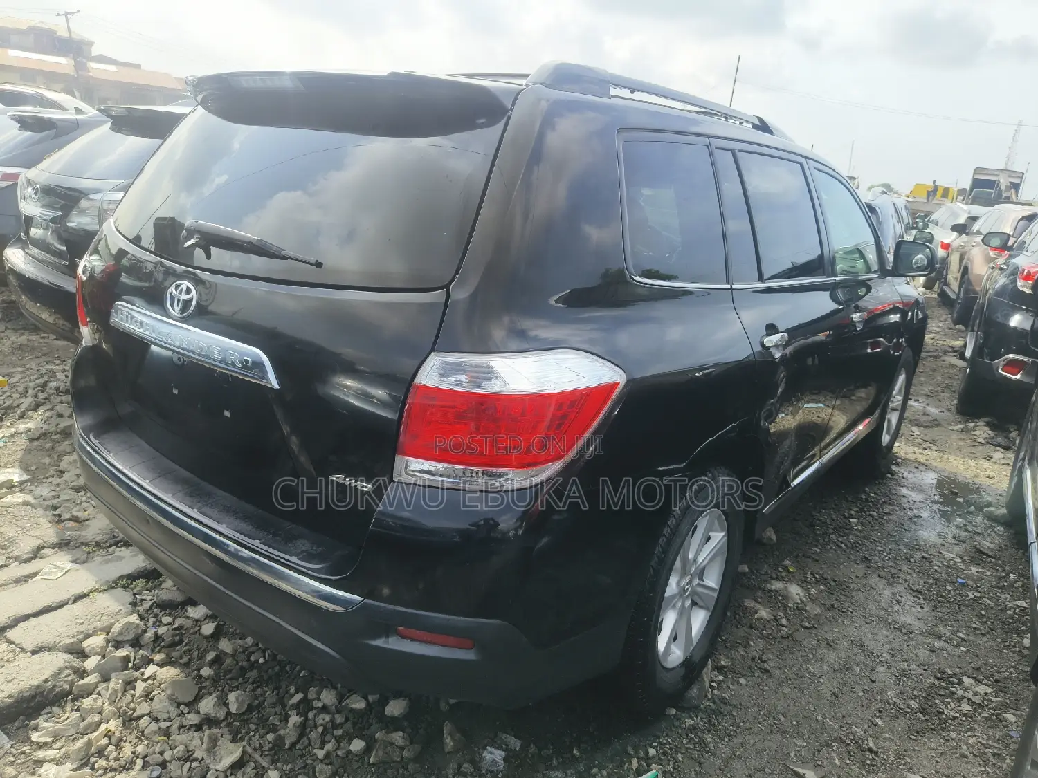 Toyota Highlander Limited 2012 Black