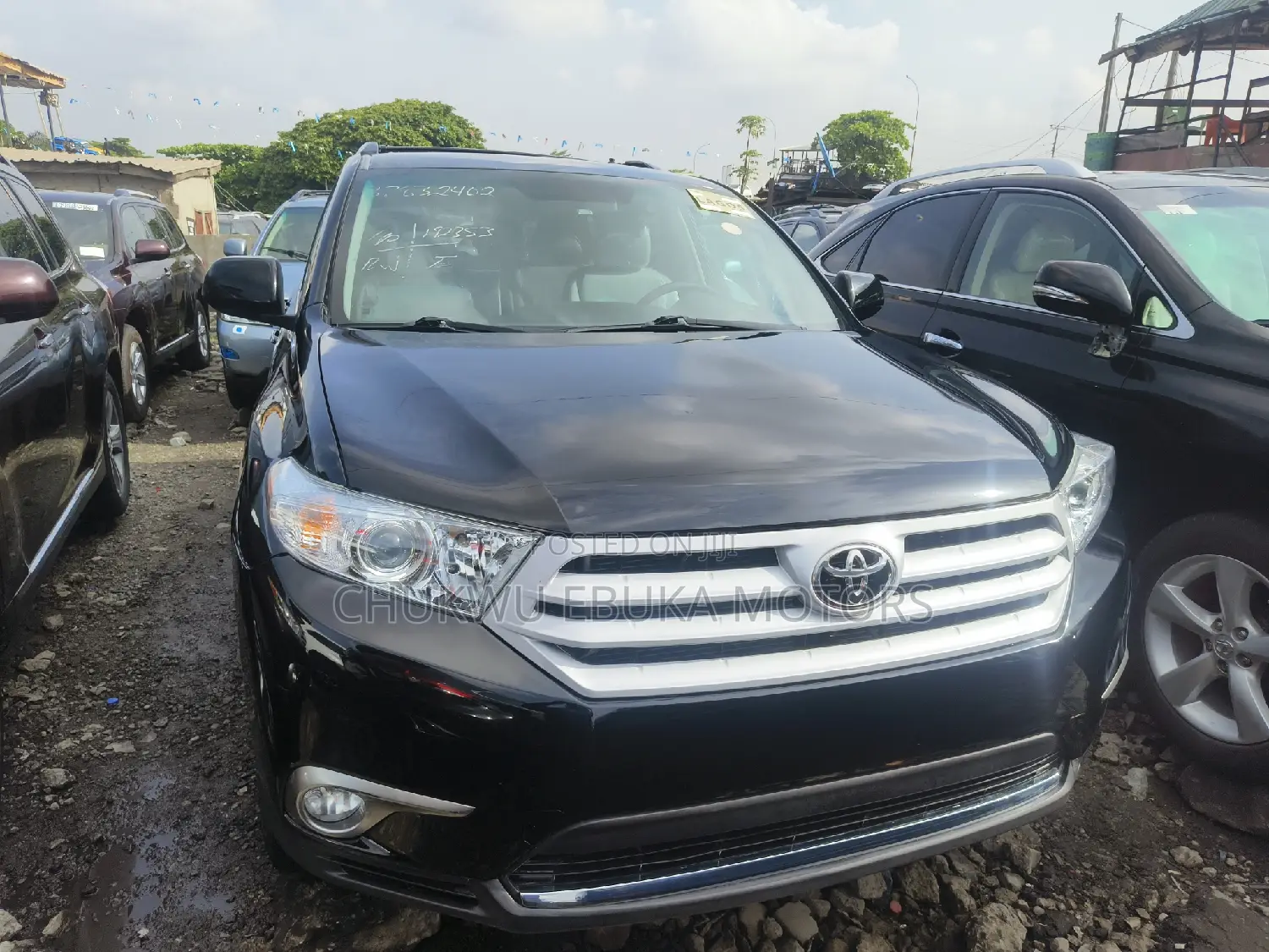 Toyota Highlander Limited 2012 Black