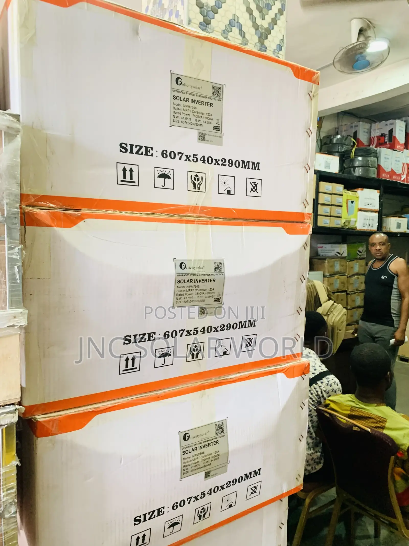 7.5kva/48v Felicitysolar Inverter Hybrid