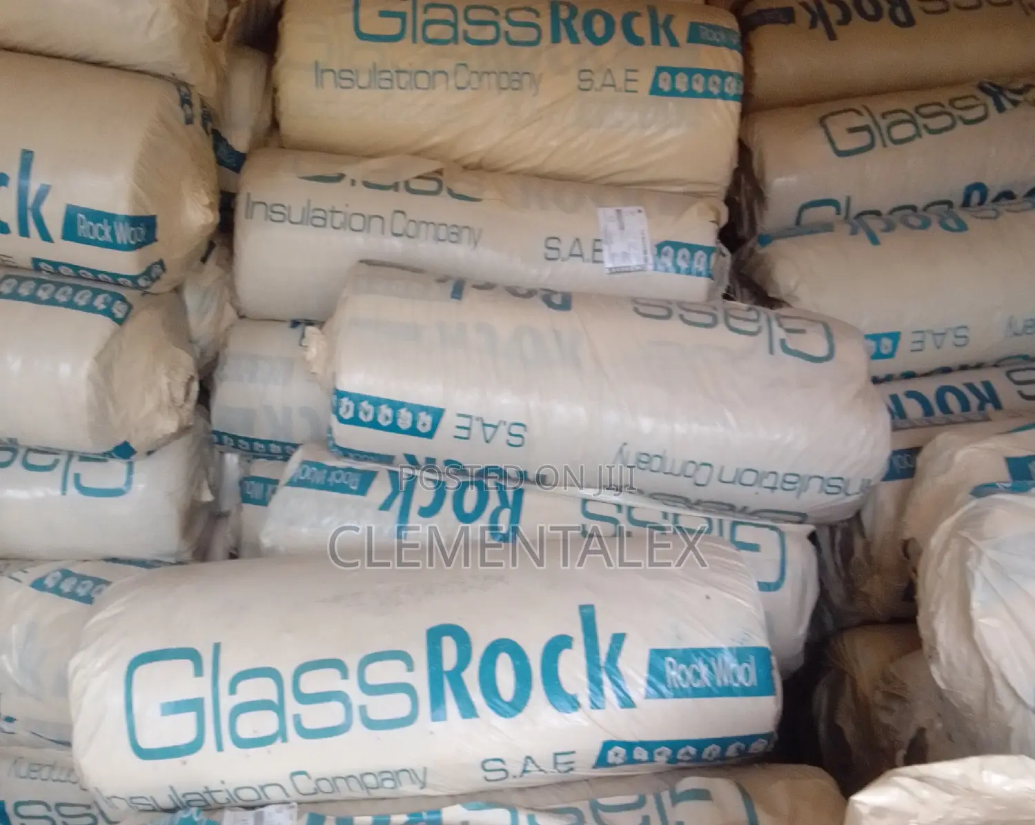 Glass Rock 100mm Wire Match For Your Installation Soundproof