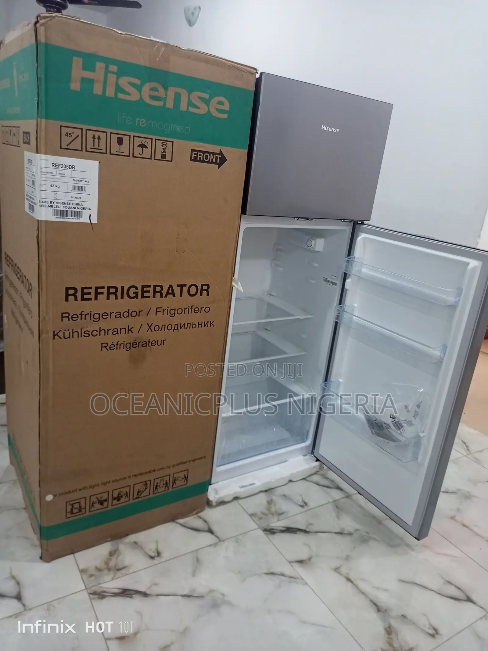 Reliability Hisense Refrigetor 2205 Liter