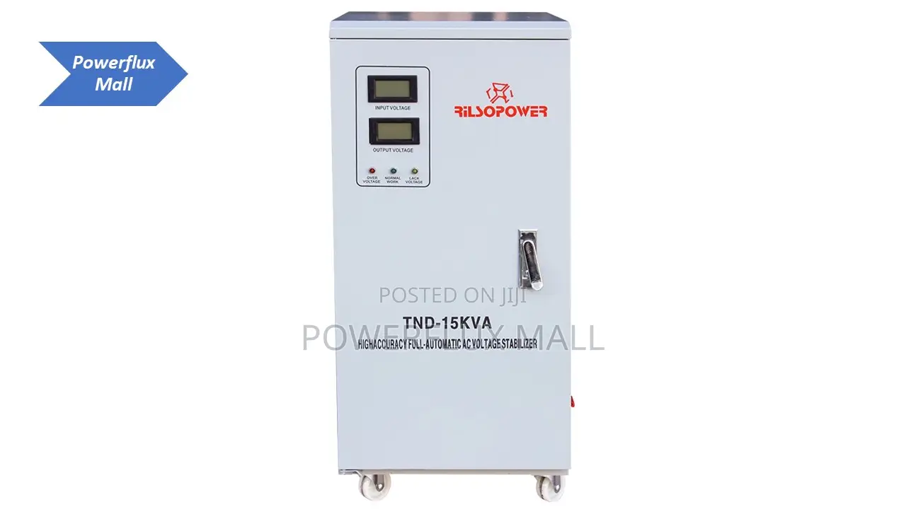 15kva RILSOPOWER Single Phase Servo Stabilizer