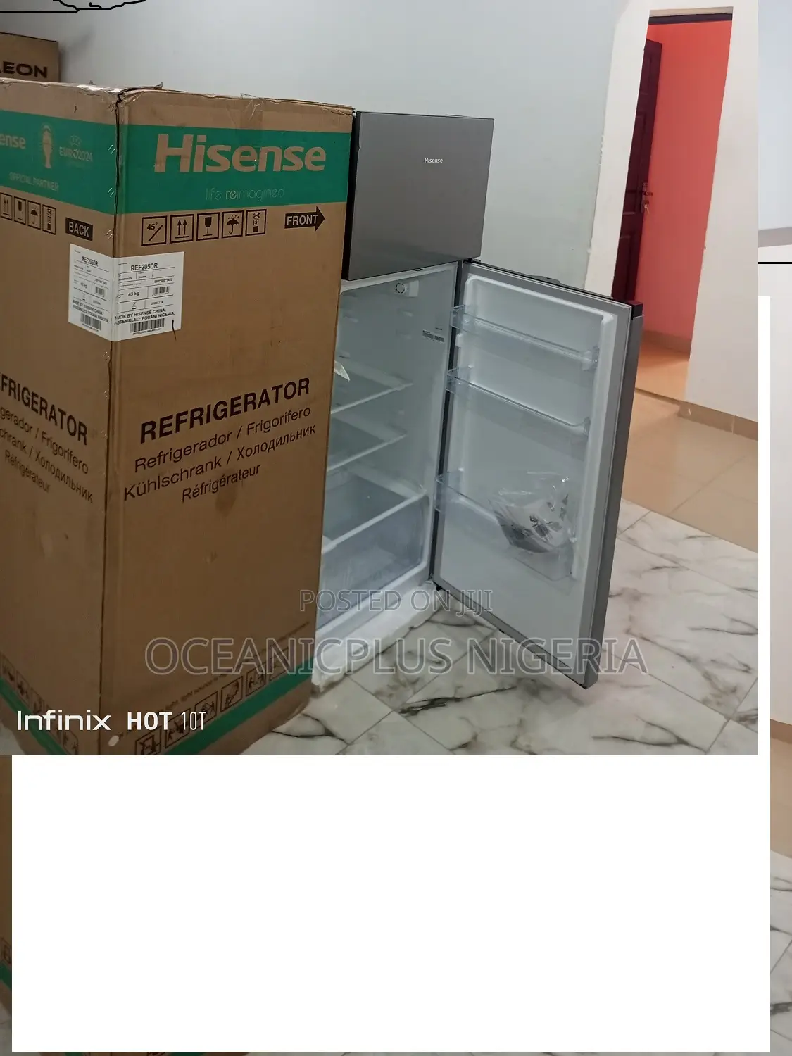 Kitchen Friendly Hisense Refrigerator 205 Liter