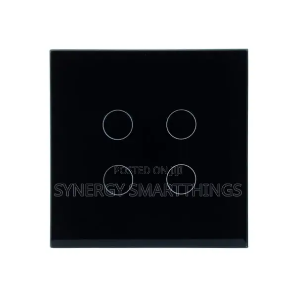 4 Gang Switch- Black / White