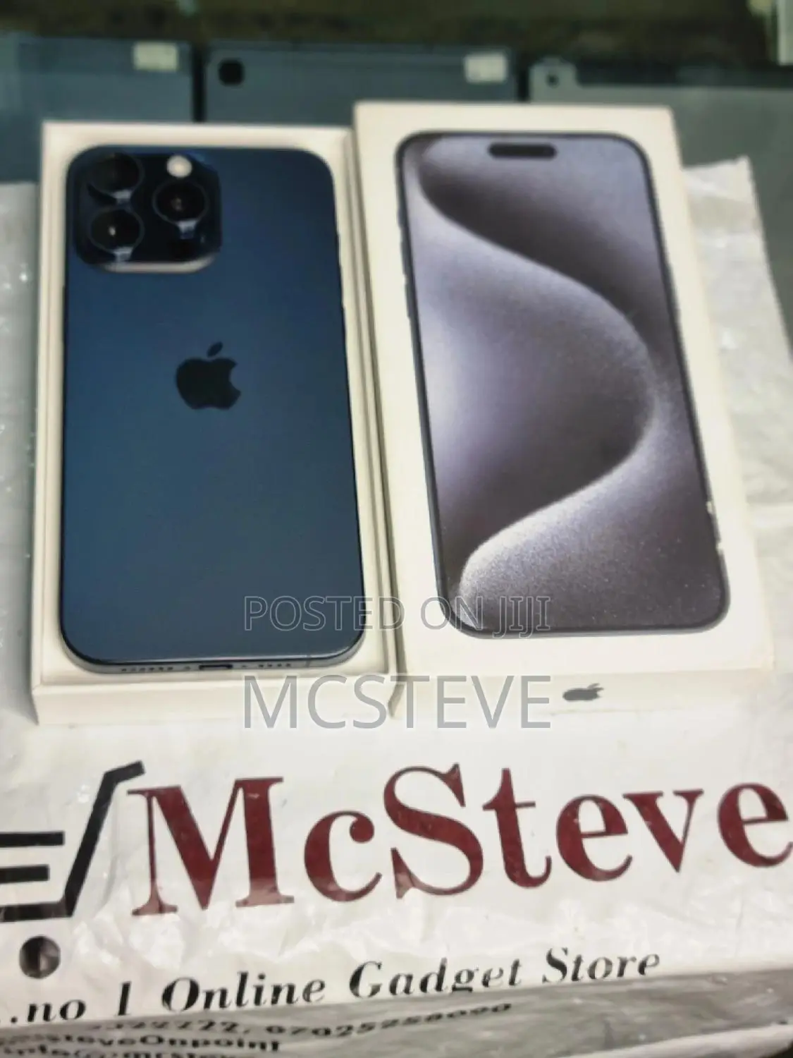 New Apple iPhone 15 Pro Max 256 GB Blue