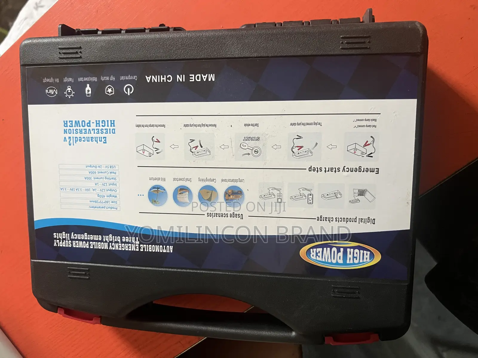 Automobile Emergency Mobile Power Supply