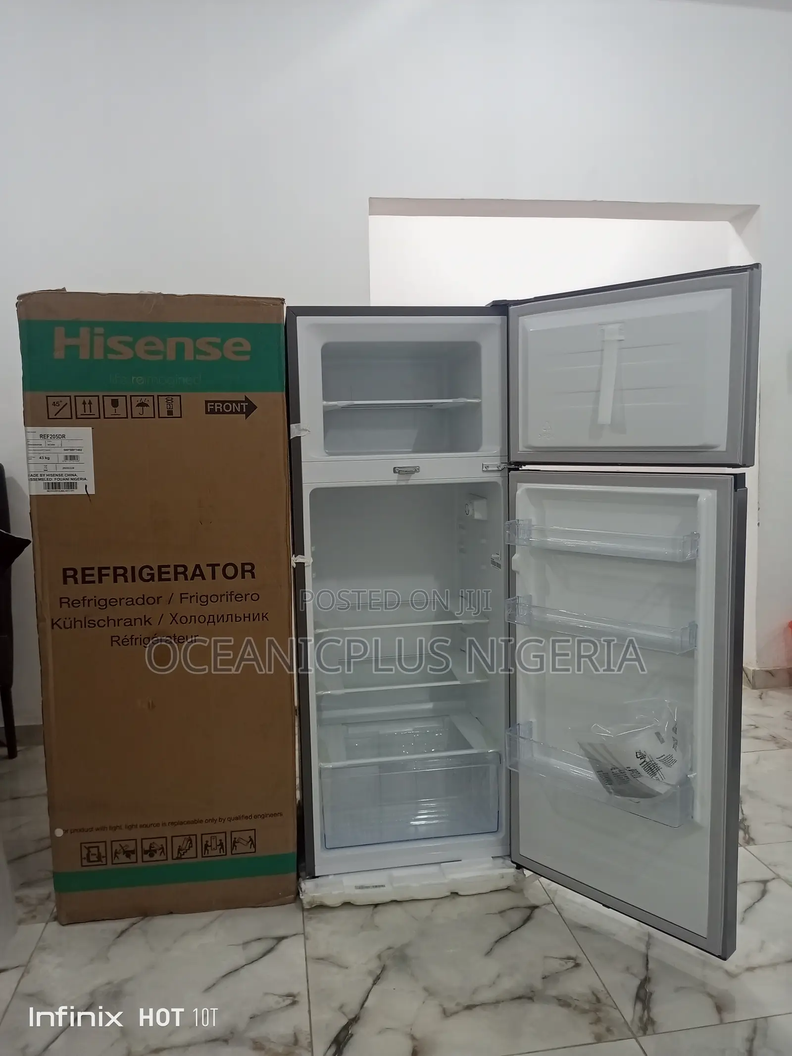High Quality Hiesnse Refrigerator 205 Liter